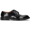 DOUCAL'S Stringata uomo nera in pelle