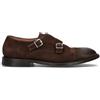 GREEN GEORGE Stringata uomo marrone in suede