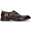 GREEN GEORGE Stringata uomo marrone in pelle