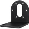 TopHomer 3 staffe di montaggio per motoriduttori CC, 37 mm GA/GB in metallo a forma di L, supporto fisso per motori RC Car 5055, nero