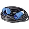 as - Schwabe Cavo prolunga caravan - 3-poli, 230 V /16 A - spina & attacco CEE - accessorio per camper IP44 - 10 m - Nero I 60477