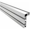 Dnoyevvs 75 Tipo T Guida Scanalata a T, 600 mm Guida a T in Lega di Alluminio per T-Nut, Guida per T-Nut a Inclinazione, per T-Nut di Precisione DIY, per Tavole da Taglio, Lavorazione del Legno (600 mm)