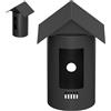 honecumi Custodia in silicone per anello esterno Cam/Stick Up Cam, resistente alle intemperie, con design a tetto, protezione UV e pioggia, accessorio ideale per anello esterno telecamera di sicurezza