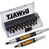 DeWalt Set 12 pezzi Inserti Impact Torsion e 2 adattatori magnetici DT70512T