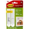 Command 17217-8ES Hanging Strips, X-Large, White, 8 Count