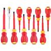 STANLEY FatMax® VDE - Set di cacciaviti isolati, 10 pezzi