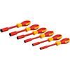 Bosch Professional Set di chiavi a bussola VDE - 6 pezzi (7-14 mm, certificate fino a 1.000 V)