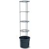 Prosperplast Macetero de tomates Prosperplast Tomate Grower de plastico en color antracita 29,5 (largo) x 29,5 (ancho) x 23,6-115,2 (alto) cm