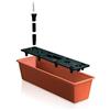 Prosperplast Macher prima per Balcon Profastplast 11 L con sistema di irrigazione 60 x 18 x 14 cm Terracota