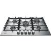 HOTPOINT PPH 75G DF/IX PIANO COTTURA GAS, 5 zone di cottura, dimensioni: L 73 cm, P 51 piano in Acciaio inossidabile, Inox