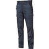 U-POWER DON'T WORRY... BE HAPPY! U-Power Guapo Pantalone da Lavoro in Cotone Stretch, Linea Smart, con Multi_Tasche Frontali e Laterali, Comodo Pantalone, con Bottone Frontale, Elastico in Vita (Westlake Blue_M)