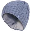Heat Holders - Cappello invernale da donna in pile termico foderato a maglia 3,4 tog - Taglia unica, Blu scuro., Taglia unica