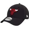 New Era Cappello Visiera Nero/Rosso 60565234 Nero/Rosso OSFM