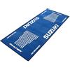BIKETEK Strumento Moto Mat Garage 190x80cm Suzuki Blu, Unisex, Multipurpose, Tutto l'anno