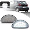 BHZNGD Lampade per luci targa a LED, 2 pezzi 12V Lampada targa posteriore senza errori Accessori per auto compatibili con Toyota Aygo KGB40 MK I 2005-2014, Sostituisci OEM # 81270-0H010