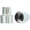 KIMISS Presa Antifurto Lugnut, Bullone , Chiave di Blocco Ruota Sostituzione Presa Antifurto Lugnut per 1 3 5 6 7Series X1 X2 X3 X4 X5 X6 Z4 052 (041)