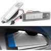 BHZNGD 2 Pezzi Lampada Luce Targa Bianca a 18 LED Senza Errori, Luci Targa Compatibile con Toyota Hiace S.B.V/Highlander/ RAV4/ Land Cruiser 200 per L/EXUS RX300 per S/Cion XB