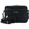 Valentino Crossbag 5xq-marnier única para Hombre, Borsa a Tracolla Uomo, Nero, Talla