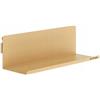 Jan Nowak JOANNE Scaffale da parete libreria portafoto in metallo 40 cm Beige