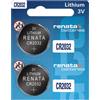 Renata CR2032 - Batterie al litio a bottone 2032 da 3 V (confezione da 2)