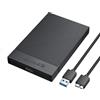 SAN ZANG MASTER Contenitore per Disco Rigido da 2,5 Pollici Contenitore per Disco Rigido USB 3.0 con Cavo USB 3.0 Senza Strumenti per 2 SSD SATA da 5 Pollici e HDD in Altezza 9,5 mm 7 mm, UASP e Trim Supportati
