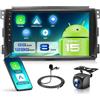 VECHTEL 8 CORE 6G+128G Autoradio Android 15 per Mercedes Benz Smart Fortwo 2005-2010, 9 IPS Touchscreen Stereo Auto co DSP Carplay Android Auto senza Fili GPS Wi-Fi Bluetooth Radio FM RDS Retrocamera