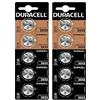 Duracell 10X Duracell Cr 2032 Lithium (2 Blister Da 5 Batterie) 10 Pile