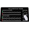 DESIGNFULLPRINT Stock Market Day Trader Tappetino per mouse - Grande tappetino da gioco per mouse e tastiera