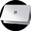 eleger Cover Matte Crystal compatibile con MacBook Neo 13 pollici A18 Pro A3404 Uscita 2026 [colore abbinato al Mac], Custodia Rigida Ultrasottile per Mac Book Neo 13, Argento trasparente