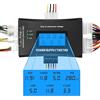 Ulegqin Tester per Alimentatori PC Ulegqin ATX Tester Alimentatore con Display LCD per alimentatori PC ATX/ITX/BTX/TFX, 20/24 pin, SATA, IDE, HDD, PCI-E 6 pin, tester per alimentatori computer con allarme
