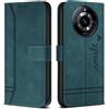 Bravoday Cover per Realme 11 PRO 5G / Realme 11 PRO Plus 5G, Flip Custodia in Pelle PU con Slot per Schede, Portafoglio Custodia per Realme 11 PRO 5G / Realme 11 PRO Plus 5G, Verde