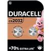 Duracell 2X Duracell Cr 2032 Lithium (1 Blister Da 2 Batterie) 2 Pile
