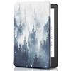 CoBak Custodia per nuovo Kindle 11ª Generazione da 6, e-Reader 2022/2024 (Modello Nr. C2V2L3/RS23CV), custodia protettiva leggera con funzione sonno/veglia automatico, Smart Cover, foresta