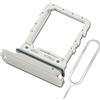 ExtKry Porta SIM per Samsung Galaxy Z Flip5 Slot SIM qualità Originale Vassoio SIM con Pin della Scheda (Bianco)