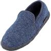 HAFLINGER Pantofole da Donna e da Uomo Loafer 621810, Numero:41 EU, Colore:Blu
