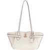 GUESS borsa a tracolla Yesba Girlfriend Shoulder Satchel Bag Cream White avorio