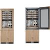 GRF Frigocantina con cassettone da incasso ROW7557GSPR1R da 76 cm - Apertura a Destra