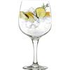 Stölzle Lausitz Set di bicchieri Gin Tonic 755ml I Set di 6 bicchieri da cocktail in cristallo senza piombo I Bicchieri a ballon infrangibili I Bicchieri highball lavabili in lavastoviglie