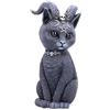 Nemesis Now Grande Statuetta di Gatto Occulto Cornuto Pawzuph, Nero, 26,5 cm