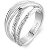 Brosway Anello Donna, Anello a Fascia in Acciaio | Collezione Amy - BAY31B