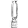 Brosway Orecchino Singolo Donna in Acciaio e Cristalli | Collezione CHAKRA - BHKE117