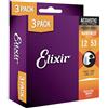 Elixir Nanoweb Phosphor Bronze Acoustic Guitar Strings