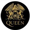 Pyramid International Queen - Tappetino antiscivolo per giradischi, per mixare, grattare DJ e ascoltare a casa (Logo Design), prodotto ufficiale, oro