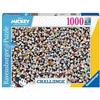 Ravensburger - Puzzle Mickey Challenge, 1000 Pezzi, Puzzle per Adulti e Ragazzi, Idea Regalo per Lei o Lui, 70x50 cm