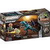 PLAYMOBIL Dino Rise 70629, Uncle Rob, Preparazione per la Battaglia, dai 5 Anni