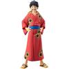 Banpresto Figura d'azione Monkey D Luffy One Piece - Dxf The Grandline Series Wanokuni Yukata Ver, 16 cm, Multicolore, BP88902P