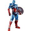 TAMASHII NATIONS Figura SH Figuarts Capitan America Tech-On Los Vengadores Avengers Marvel 16cm