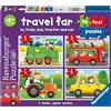 Ravensburger Italy- My First Puzzle 2-3-4-5 Pezzi Veicoli Mezzi di Trasporto, 07303