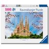 Ravensburger Puzzle 1000 pezzi, Barcellona - Puzzle Adulti +14 anni, 70 x 50 cm, Puzzle per Adulti, Foto Barcellona Spagna, Idee Regalo