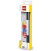 IQ LEGO Penna Gel Ufficiale con Minifigure (Punta Media) - Penna Divertente per Scuola, Bambini e Collezionisti, Idea Regalo, Nero